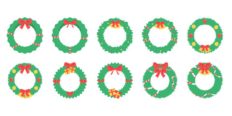 Christmas Green Wreath Decoration
