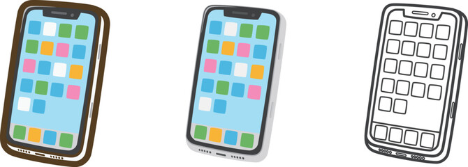 スマートフォン（起動中）