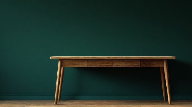 old wooden table - Powered by Adobe