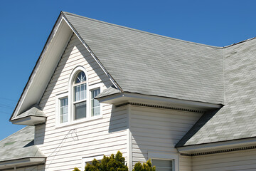 Obraz premium New Residential Roof and Siding