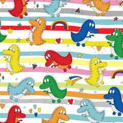 dinosaurus cute full baground...