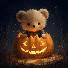 Pumpkin Bear