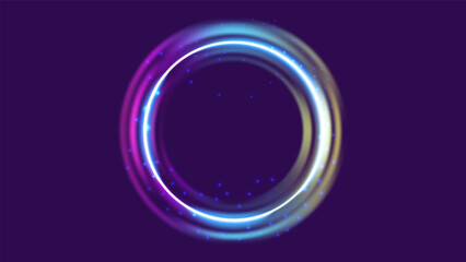 Digital hologram portal for sci-fi interfaces