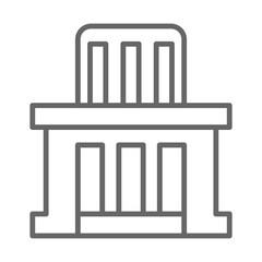 CourtroomChair icon design