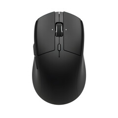 Wireless computer mouse isolated on transparent background
