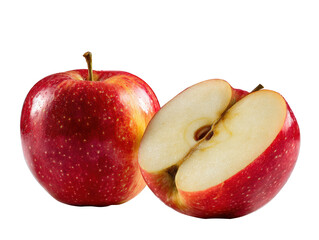 Apples on transparent Background