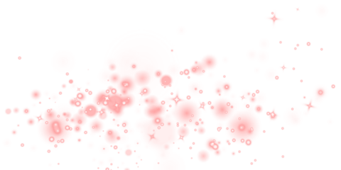 Pink bokeh overlay with soft glowing circles and sparkling stars, creating a dreamy atmosphere for design projects, enhancing visual appeal and adding a whimsical touch to backgrounds