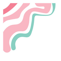 Abstract Liquid Corner