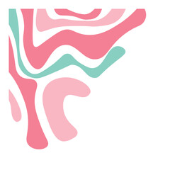 Abstract Liquid Corner