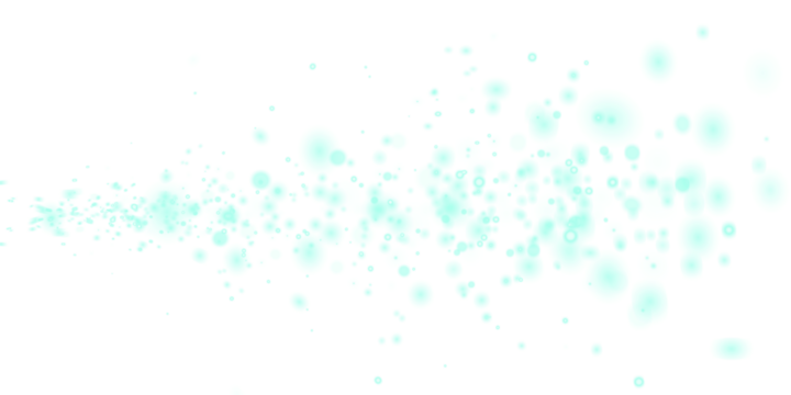 Soft turquoise PNG overlay with abstract bokeh effect, featuring delicate circular shapes and a dreamy atmosphere, ideal for enhancing designs and adding a touch of elegance to visuals