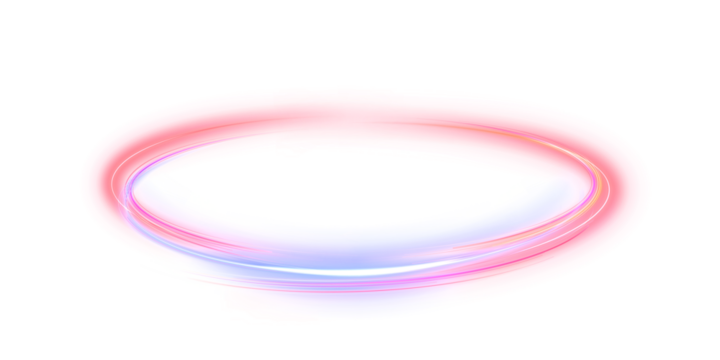 Colorful light swirl overlay in vibrant pink, blue, and white hues, creating a dynamic visual effect for creative projects, enhancing designs with a modern and energetic touch