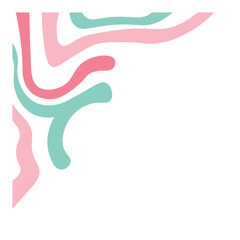 Abstract Liquid Corner