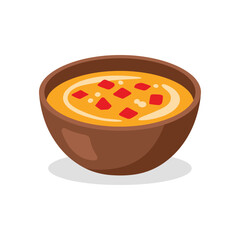 pizza in a bowl