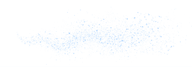 Blue glitter png overlay with sparkling particles, creating a whimsical effect for design projects, enhancing visual appeal and adding a magical touch to various creative applications