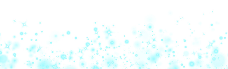Soft blue bokeh overlay with sparkling light effects creates a dreamy atmosphere, perfect for enhancing designs and adding a whimsical touch to various creative projects