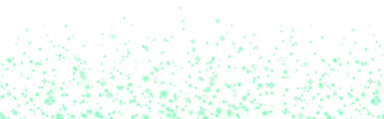 Green sparkling png overlay with shimmering light effects, creating a magical atmosphere for design projects, enhancing visuals with a whimsical touch and captivating charm for creative use