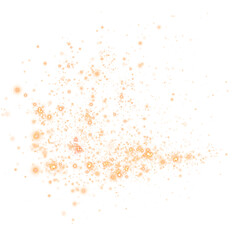 Abstract orange glitter overlay with soft bokeh effect, creating a dreamy atmosphere for design projects, suitable for backgrounds, invitations, and creative artwork applications