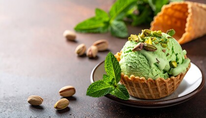 Lush green grass swaying in gentle breeze outdoors