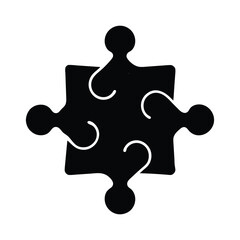 Puzzle Teamwork Icon