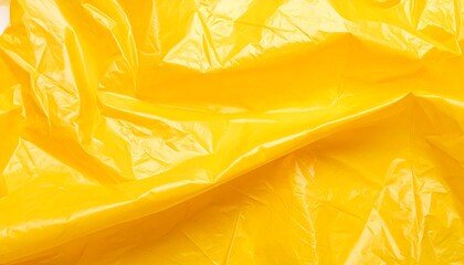 Yellow plastic draped texture