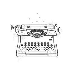 The vintage typewriter symbolizes the passing era of typewriting. The last typewriter repairers hold the secrets of a forgotten craft in a world of digital technology and keyboards.