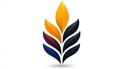 Professional consulting logo with timeless corporate aesthetics on a perfectly white background