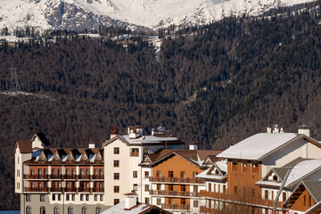 Rosa Khutor Hotels, Caucasus Mountains, Russia: Winter Resort Accommodation