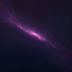 Obraz premium Stunning Purple Galaxy Nebula Space Background