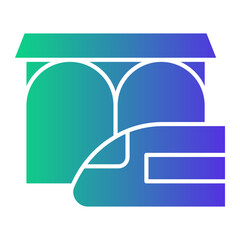 station Gradient icon