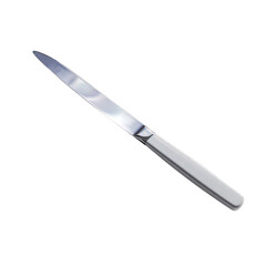 A long, thin, silver-toned utility knife