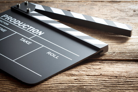 Movie clapper board