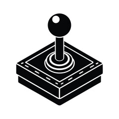 Retro Arcade Joystick Icon