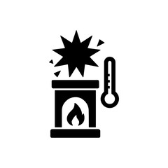 Overheating Warning Icon