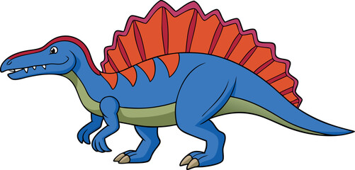 cartoon stegosaurus illustration, cute dino cartoon, funny dinosaur drawing, adorable stegosaurus artwork, happy dinosaur vector, smiling dino clipart, prehistoric dinosaur design, playful dinosaur ch © dhruvik