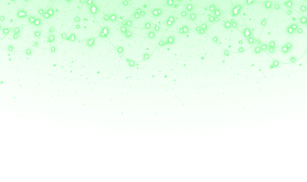 Abstract green png overlay with soft glowing bubbles and flowing lines, creating a dreamy atmosphere for design projects, featuring vibrant colors and a smooth gradient background with copy space