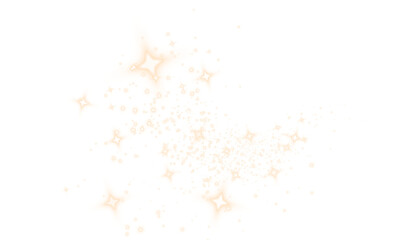 Soft glowing stars and sparkles create a dreamy atmosphere in a light background, perfect for adding a magical touch to designs, invitations, or creative projects with copy space