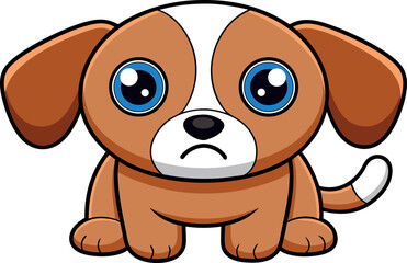 cartoon puppy illustration, cute dog cartoon, funny puppy drawing, adorable puppy artwork, baby dog character, sad puppy cartoon, smiling puppy cartoon, playful puppy artwork, happy dog vector, child-