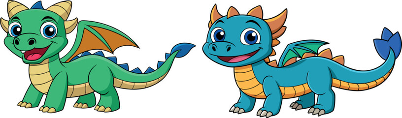 cartoon dragon illustration, cute dragon cartoon, funny blue dragon, adorable dragon drawing, smiling dragon vector, happy dragon cartoon, baby dragon artwork, mythical dragon mascot, playful dragon d