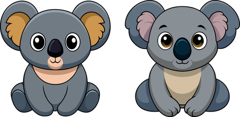 cartoon koala illustration, cute koala cartoon, funny koala drawing, adorable koala artwork, smiling koala vector, baby koala cartoon, happy koala clipart, australian koala character, playful koala de