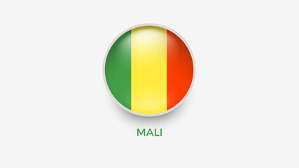 mali 3d flag vector illustrator 