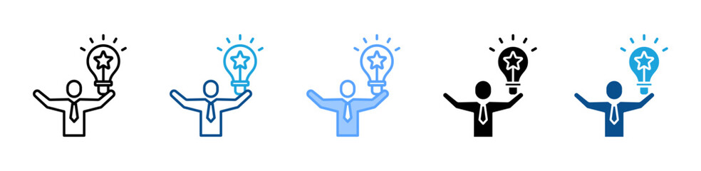 Talent icon sheet multiple style collection