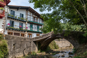 Village Basque, Espagne