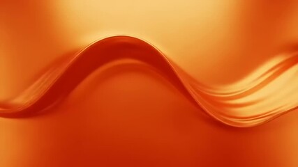 Abstract flowing orange waves background, artistic and dynamic design. - Powered by Adobe
