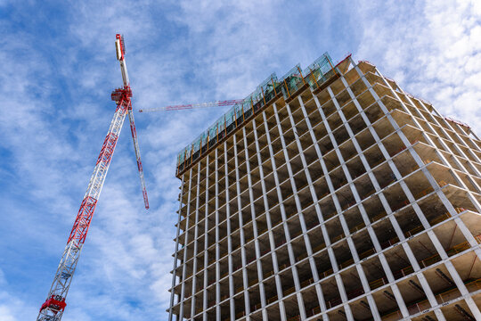 Cantieri di costruzione edilizia a Milano a Citylife