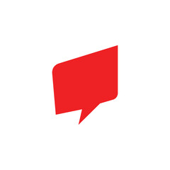 bubble chat text icon logo vector