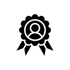 brand ambassador glyph icon