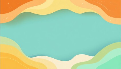 Abstract background with layered, flowing colors