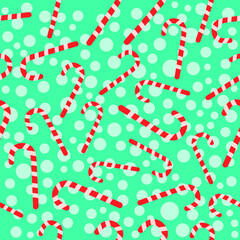 Festive candy cane pattern holiday theme digital design cheerful environment top-down seasonal concept, seamless patterns	