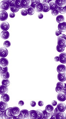 Zinc round capsules scattered randomly.