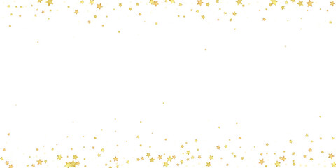 Magic stars vector overlay.  Gold stars scattered
